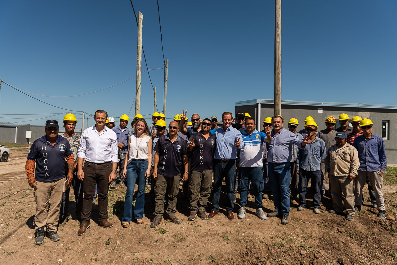 Avanza la construcción de las 500 viviendas en Paraná Avanza la construcción de las 500 viviendas en Paraná