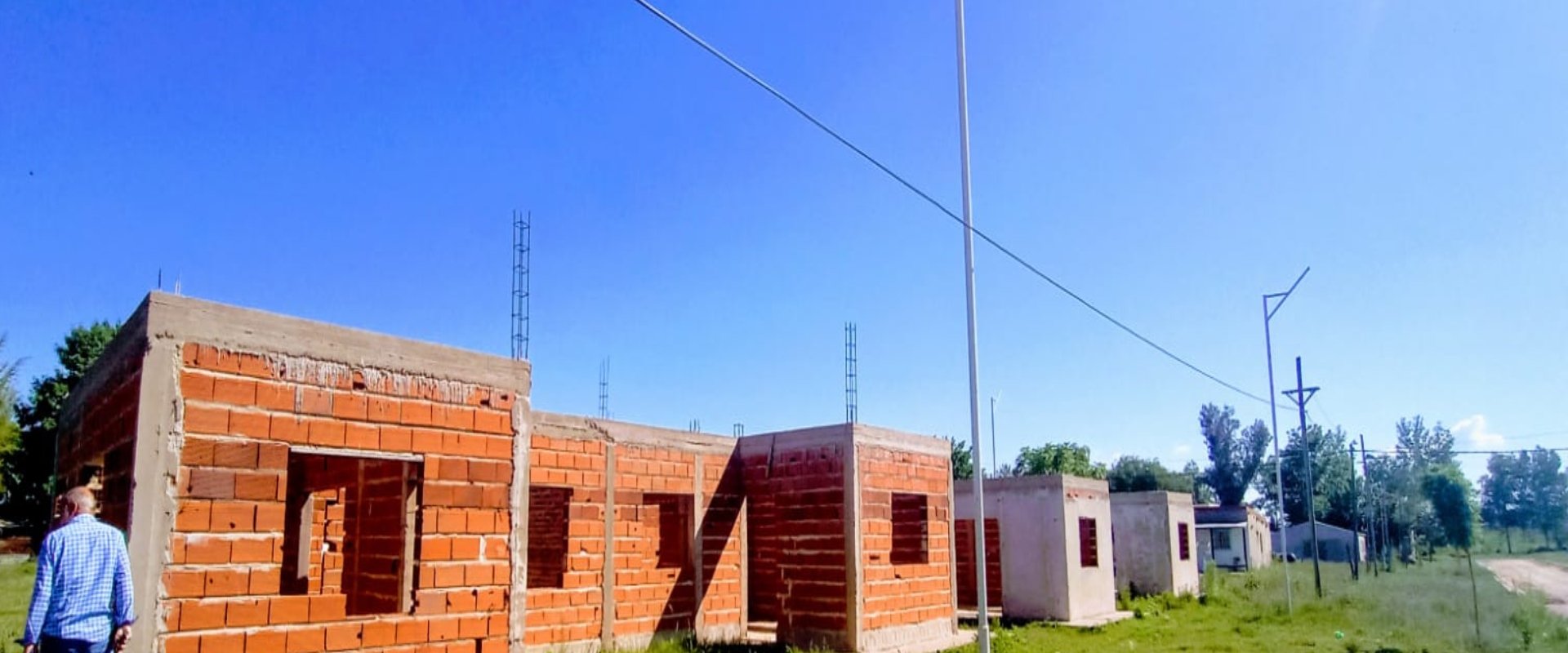 Se construyen nuevas viviendas en cinco localidades entrerrianas Se construyen nuevas viviendas en cinco localidades entrerrianas
