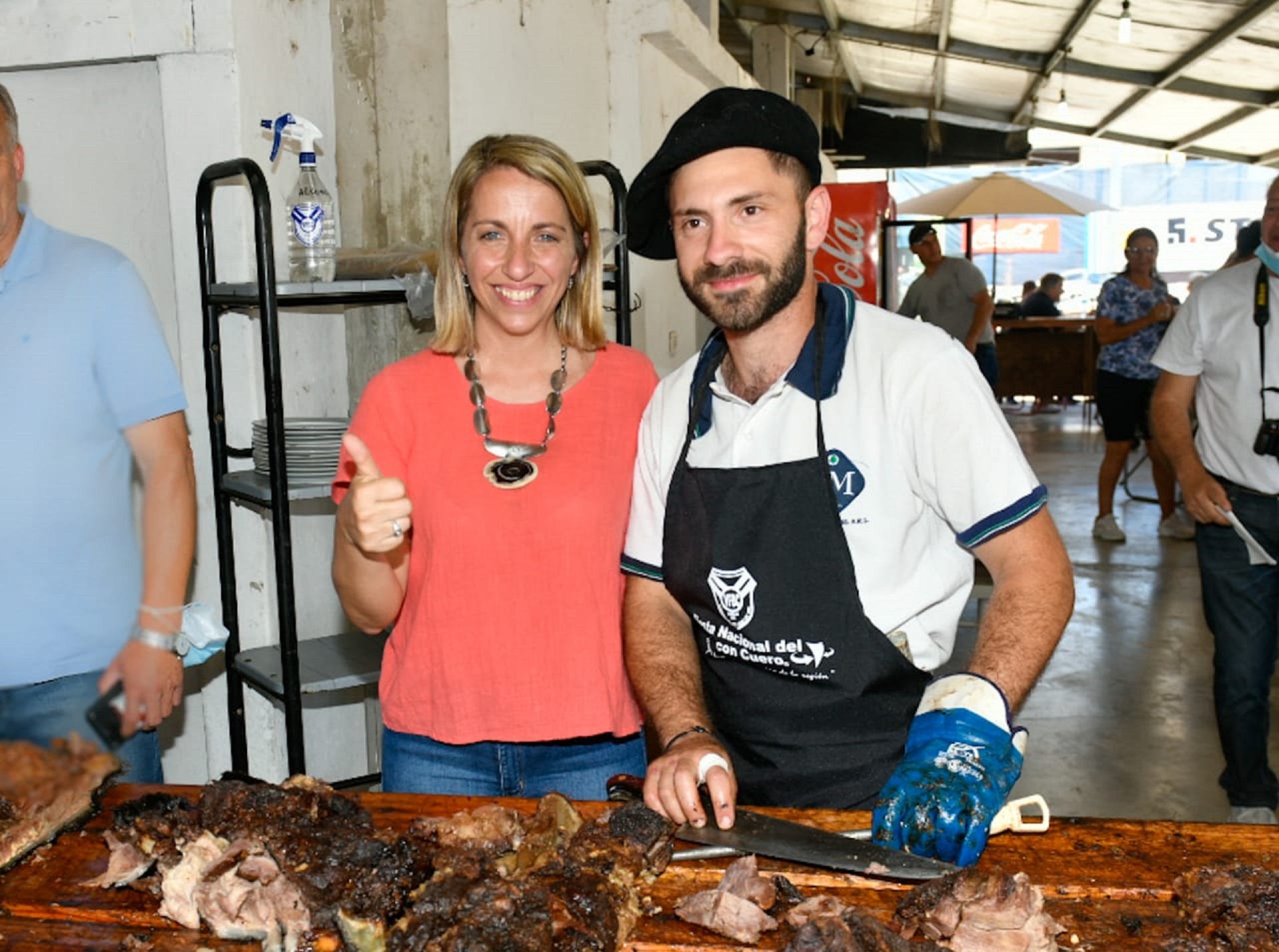 En Viale Stratta participó en la Fiesta Nacional del Asado con Cuero