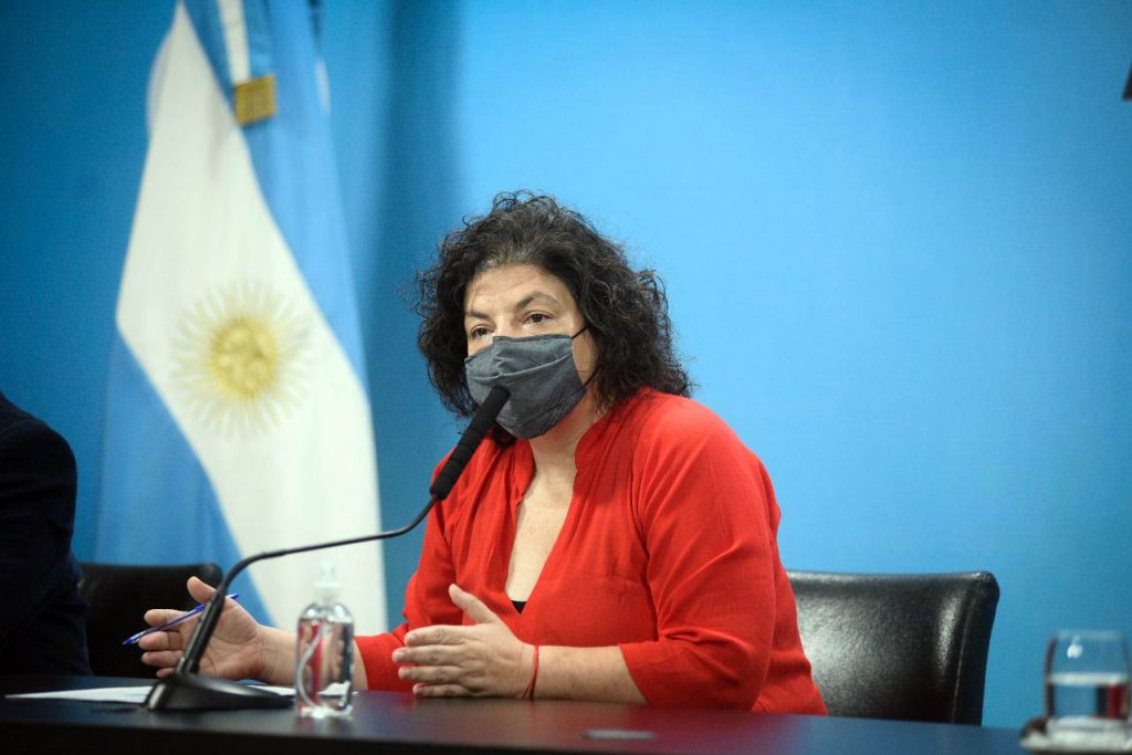 Vizzotti habló de un «cambio de paradigma» para contabilizar los casos positivos
