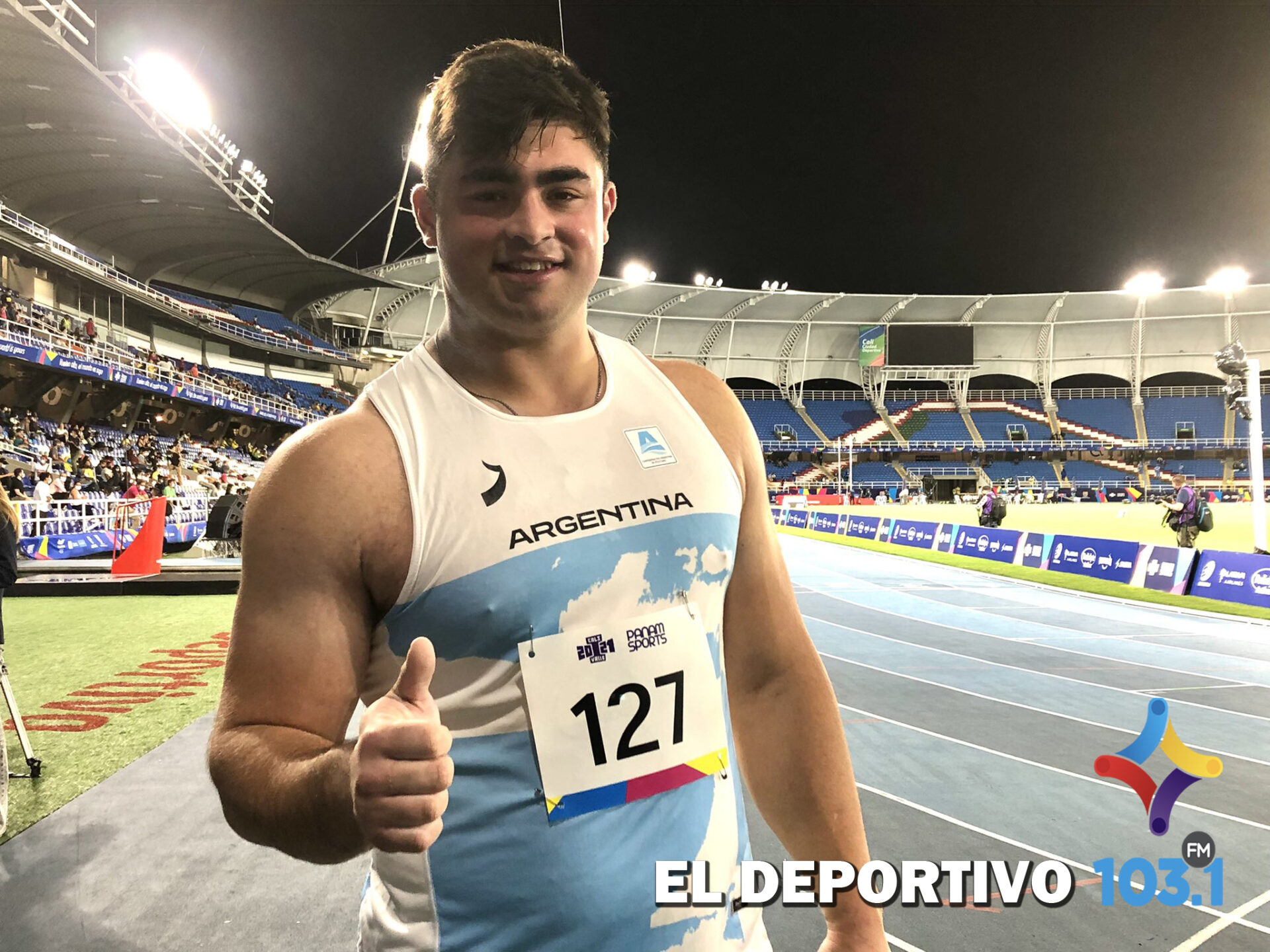 Nazareno Sasia logró el Oro con una marca histórica Nazareno Sasia logró el Oro con una marca histórica