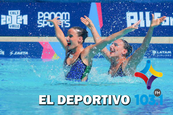 Una buena actuación de la dupla Argentina e la Rutina Técnico de Natación Artistica Una buena actuación de la dupla Argentina e la Rutina Técnico de Natación Artistica