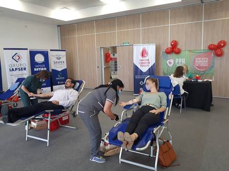 El Instituto del Seguro y su grupo de empresas realizaron una jornada de donación de sangre voluntaria El Instituto del Seguro y su grupo de empresas realizaron una jornada de donación de sangre voluntaria