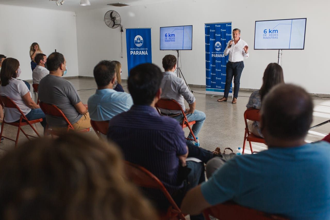 La Municipalidad presentó el proyecto del Centro de Distribución de Agua Sur