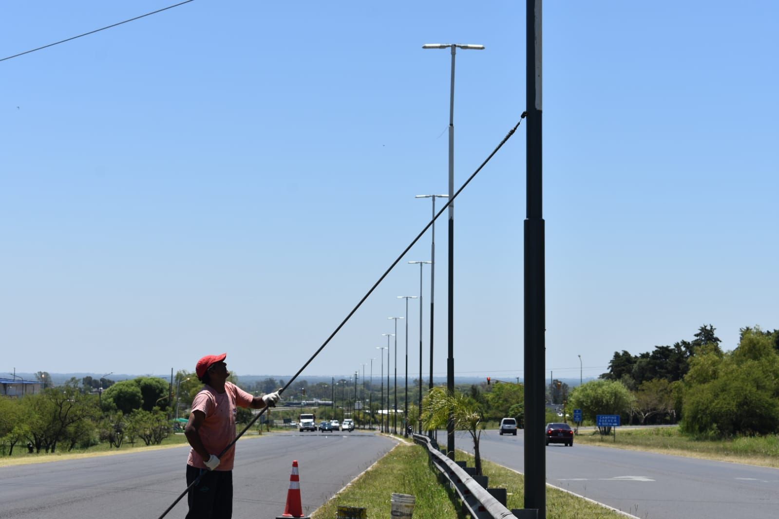 Realizan mejoras en avenida Circunvalación Realizan mejoras en avenida Circunvalación