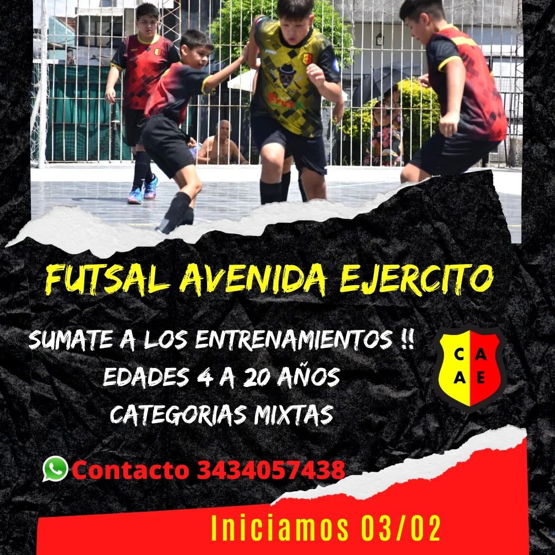 Avenido Ejercito suma jugadores