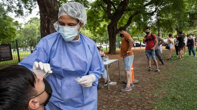Se registraron 81.210 nuevos contagios de coronavirus en la Argentina