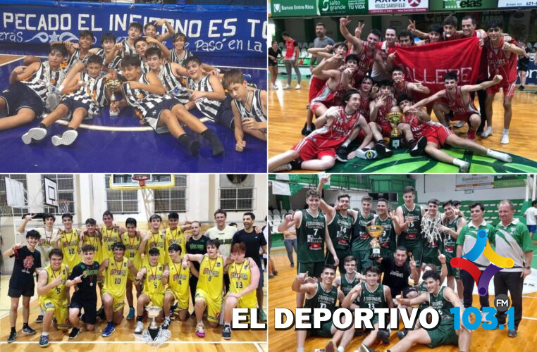 Los campeones del 2021: Formativas Masculino