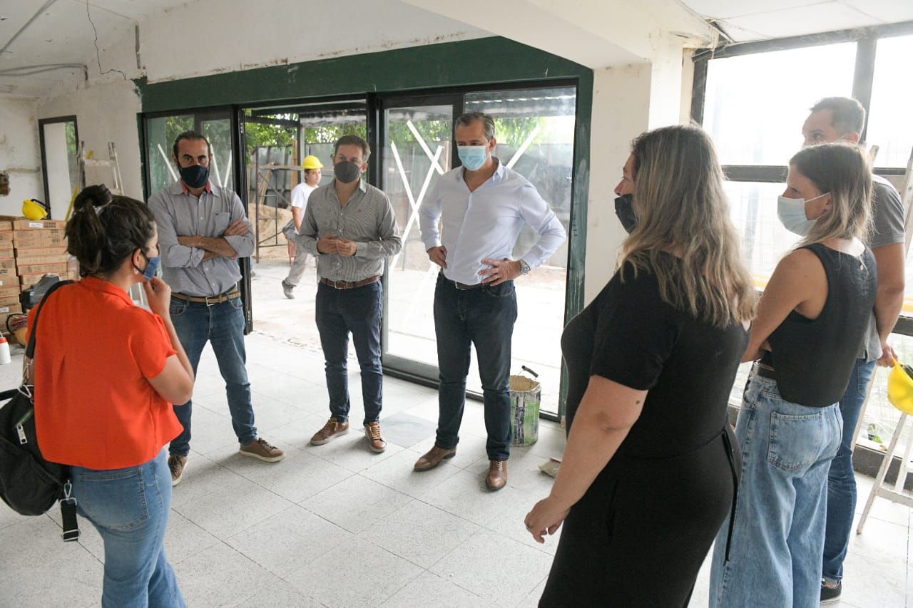 La refacción del edificio donde funcionará la Editorial Municipal tiene un avance del 60 % La refacción del edificio donde funcionará la Editorial Municipal tiene un avance del 60 %