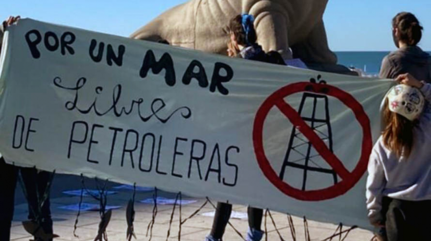Movilizaciones en Mar del Plata contra la explotación petrolífera en el Atlántico