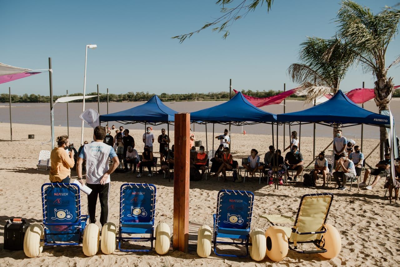 Personas con discapacidad y movilidad reducida cuentan con accesibilidad a playas y natatorios Personas con discapacidad y movilidad reducida cuentan con accesibilidad a playas y natatorios