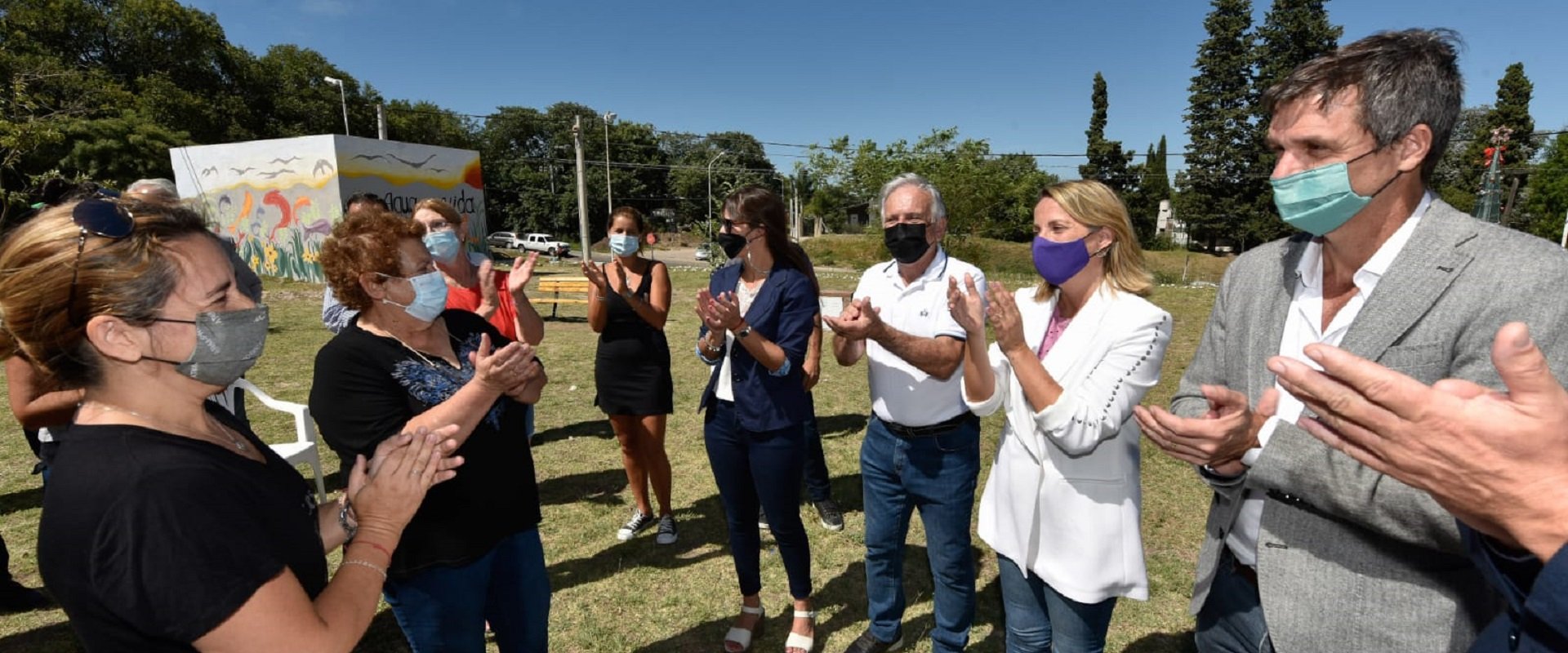 La vicegobernadora Stratta resaltó el valor de “cumplir con la palabra y desarrollar obras que mejoran la vida