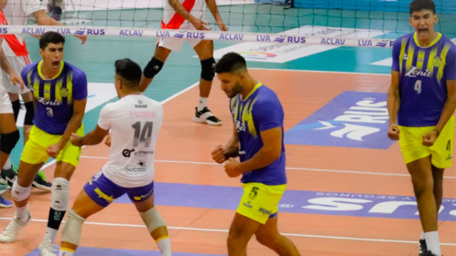 Voley: Paracao debutó con una victoria ante River en el Parque Berduc