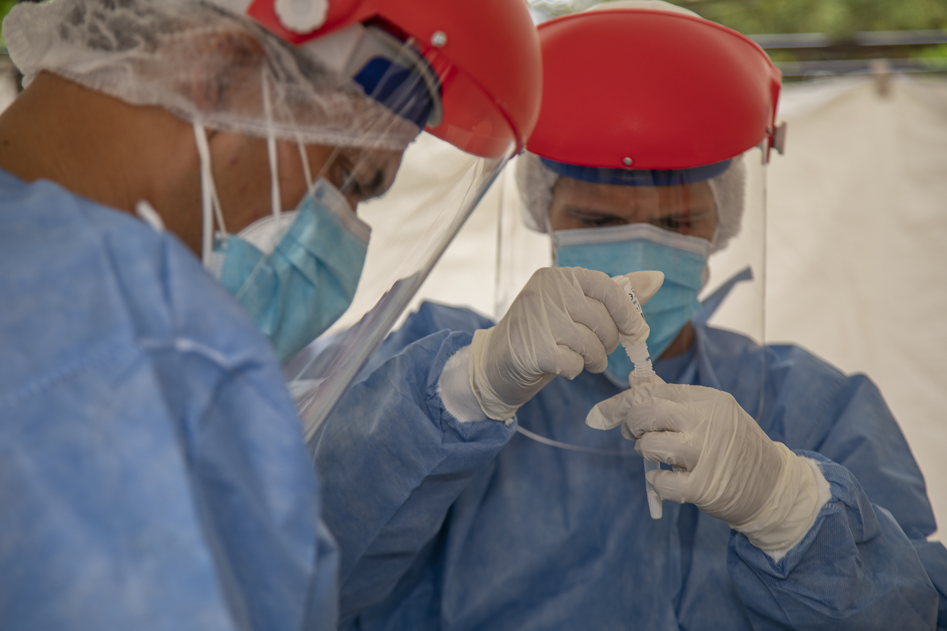 Los centros de salud de Paraná organizaron la estrategia de testeos Covid-19 Los centros de salud de Paraná organizaron la estrategia de testeos Covid-19