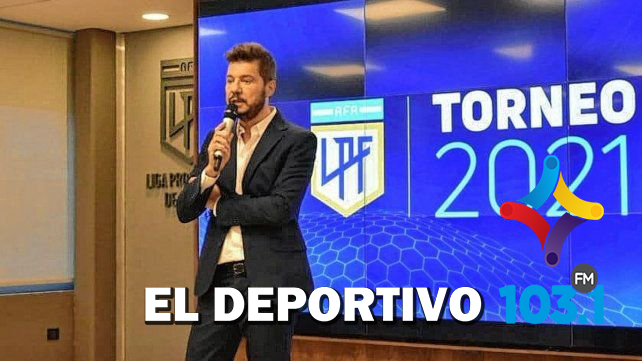 Tinelli llamó a elecciones en la Liga Profesional de Fútbol