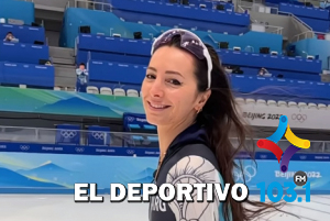 Victoria Rodríguez López se convirtió en la primera patinadora argentina en competir