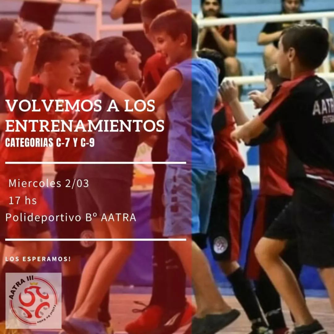 Vuelve los entrenamientos en el Aatra