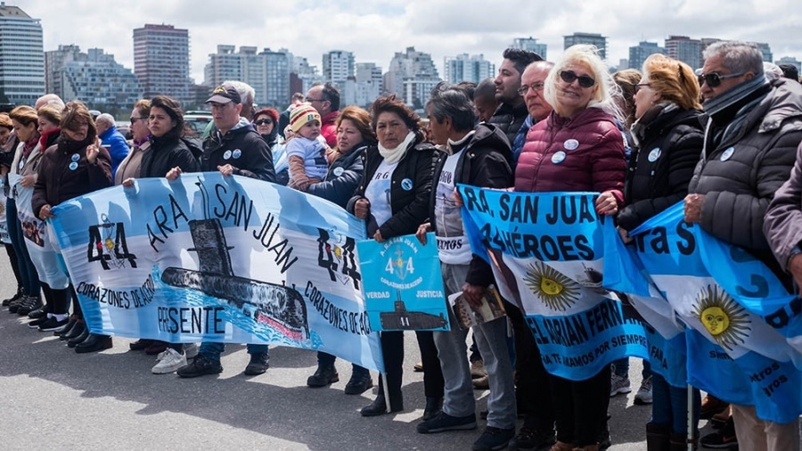 ARA San Juan: familiares de tripulantes apelan el pase de la causa por espionaje a Comodoro Py ARA San Juan: familiares de tripulantes apelan el pase de la causa por espionaje a Comodoro Py