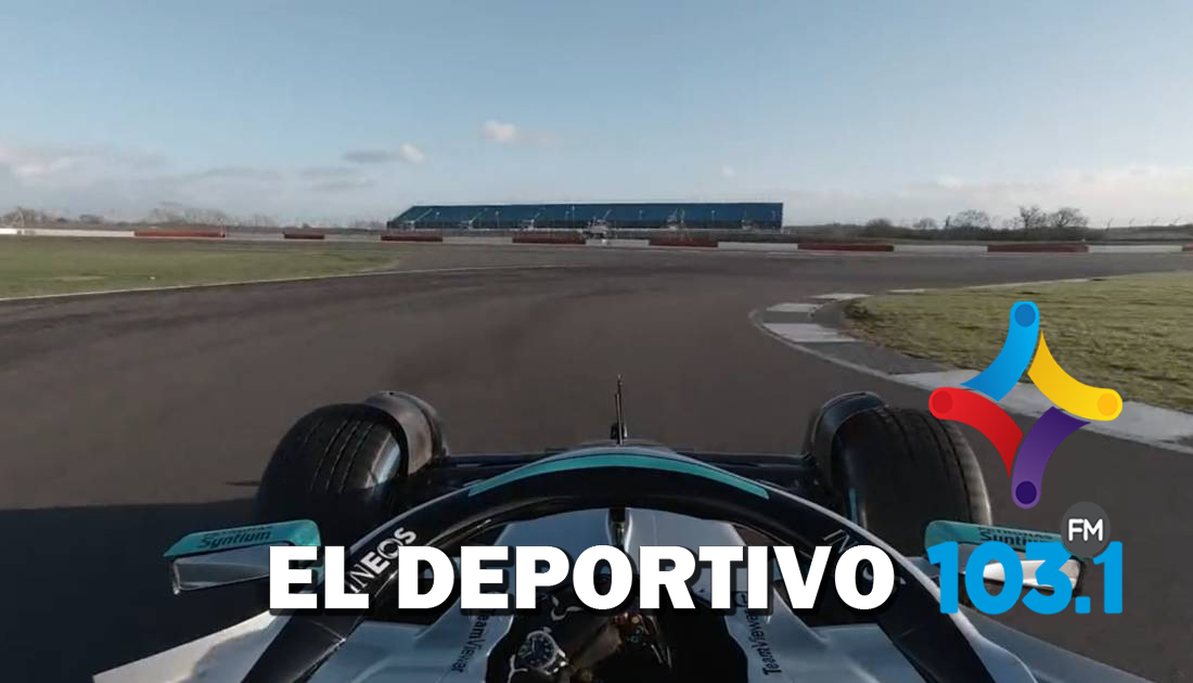 Cámara a bordo con el nuevo Mercedes W13