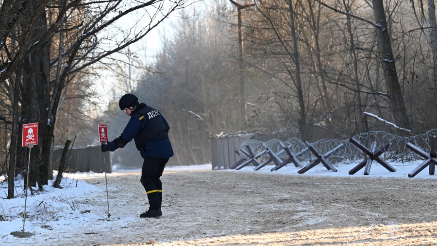 Ucrania Chernbyl Rusia Foto AFP