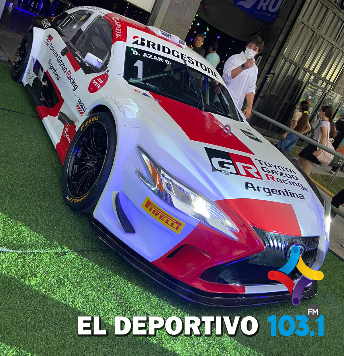 Diego Azar, campeón y el más ganador