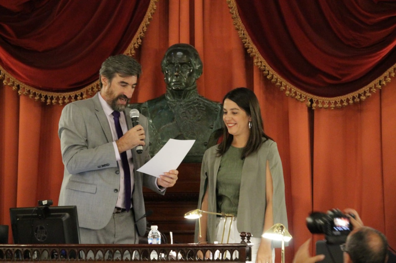 Ayelén Acosta asumió la vicepresidencia ll de la Cámara de Diputados