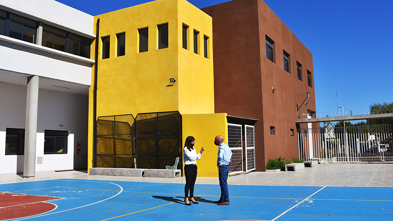 Está en su etapa final el edificio de la Escuela Nº 100 “Puerto Nuevo” de Paraná Está en su etapa final el edificio de la Escuela Nº 100 “Puerto Nuevo” de Paraná