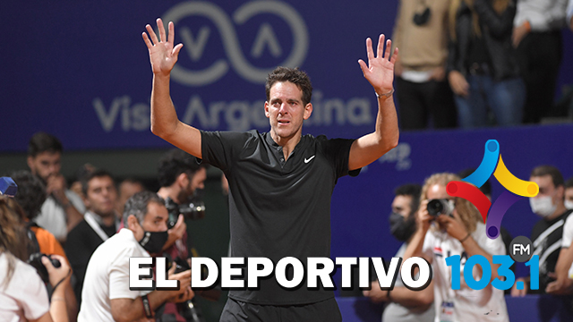 Del Potro, entre lágrimas