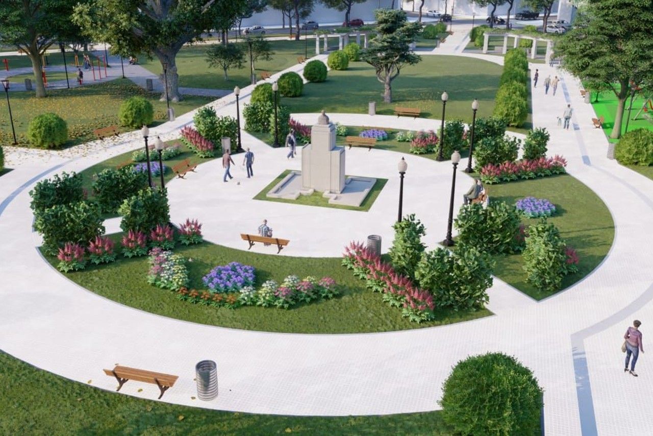 El Municipio presentó a los vecinos el proyecto de puesta en valor de la plaza Sáenz Peña - El Municipio presentó a los vecinos el proyecto de puesta en valor de la
