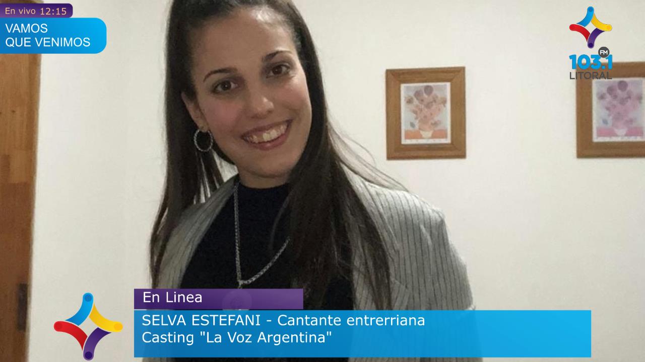 Una entrerriana en las filas del casting de La Voz Argentina 2022 Una entrerriana en las filas del casting de La Voz Argentina 2022