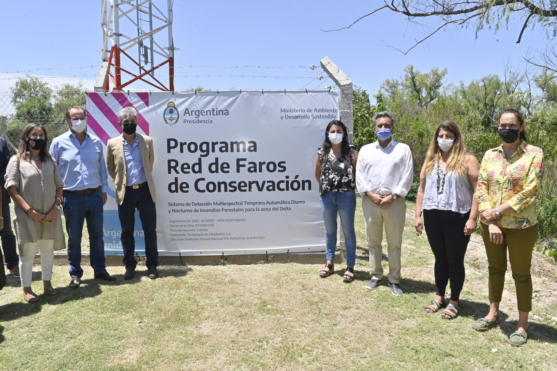 Entre Ríos dispone de un sistema de faros para monitoreo en las islas del Delta para prevenir incendios