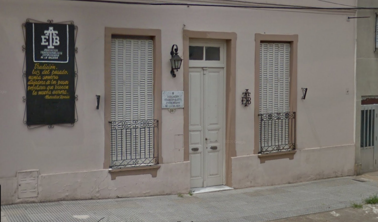 Julio Solanas presentó un proyecto de cesión gratuita para la Asociación Tradicionalista Entrerriana de la Baxada