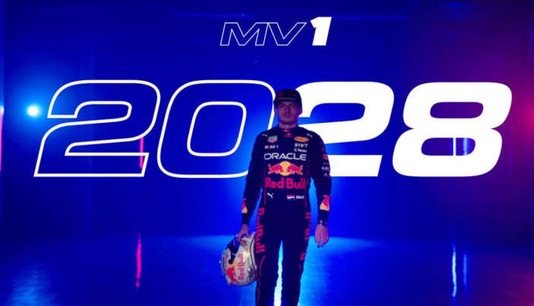 Es oficial: Verstappen con Red Bull hasta 2028