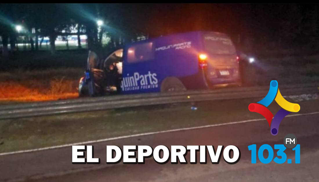 Un accidente tras la carrera de TC Un accidente tras la carrera de TC