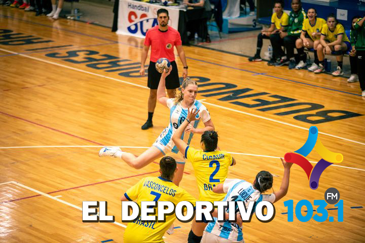 Argentina vence a Brasil y se asegura el título del Sur-Centro Junior Femenino