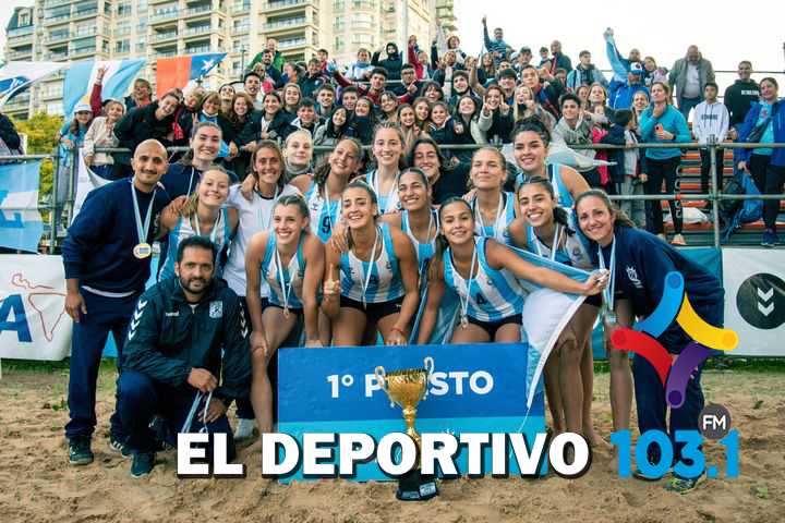 Argentina logra el título del Sur-Centro Juvenil de Beach Handball femenina Argentina logra el título del Sur-Centro Juvenil de Beach Handball femenina