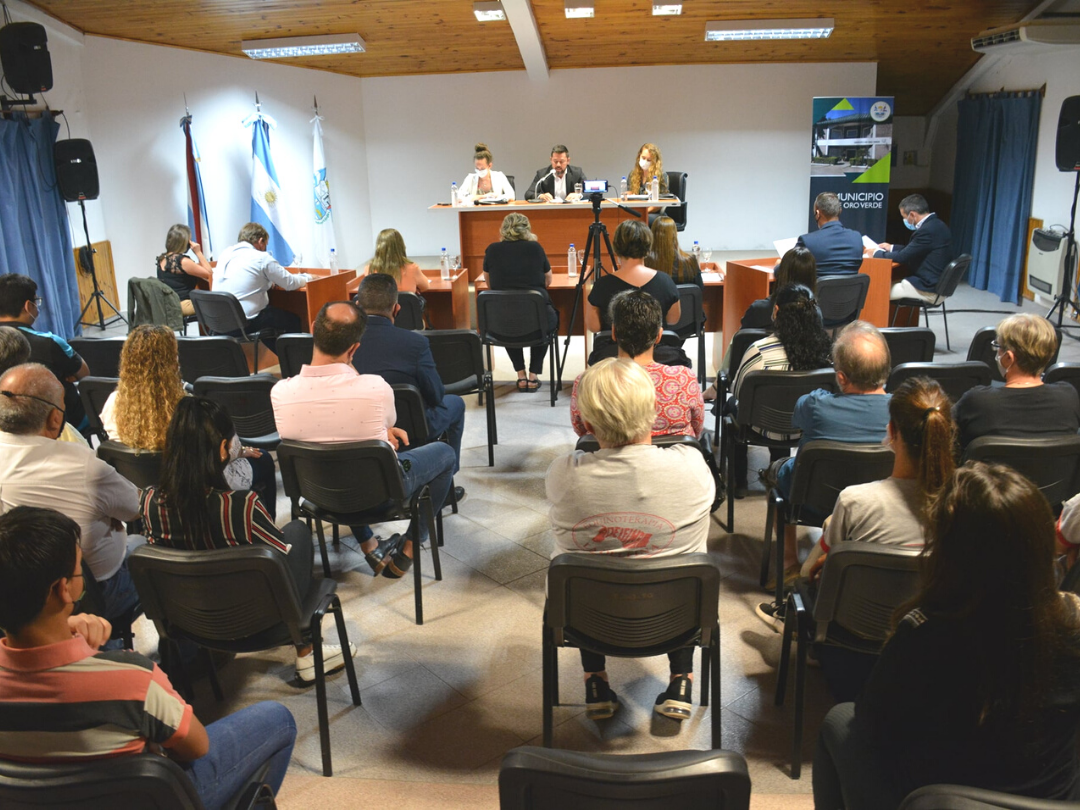 Oro Verde: Oscar Toledo dejó inaugurado el Período de Sesiones Ordinarias del HCD