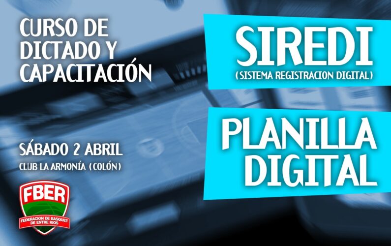 Curso y capacitación sobre SIREDI y Planilla Digital