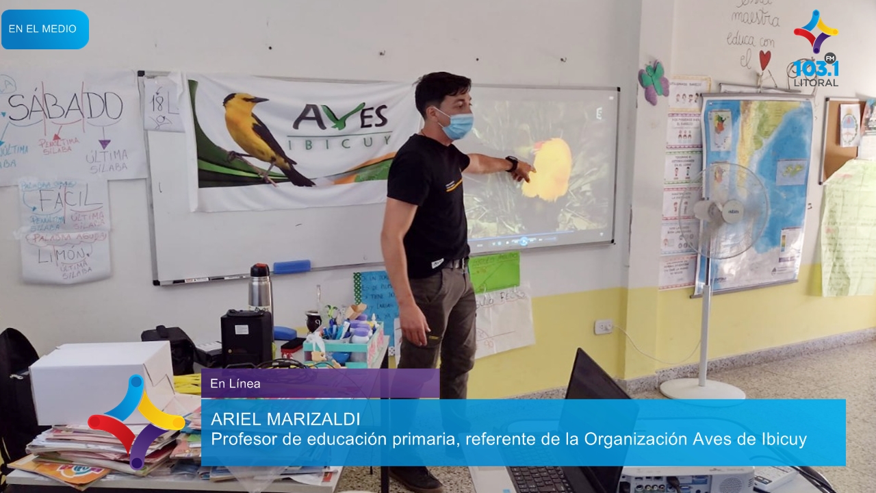 Aves de Ibicuy, una organización que enseña, cuida y protege