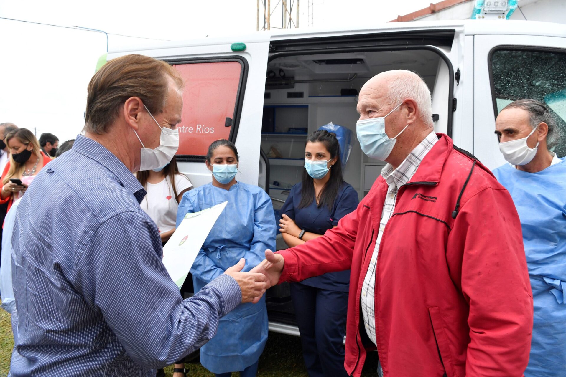 Bordet: “Realizamos una inversión histórica para fortalecer la red de ambulancias”