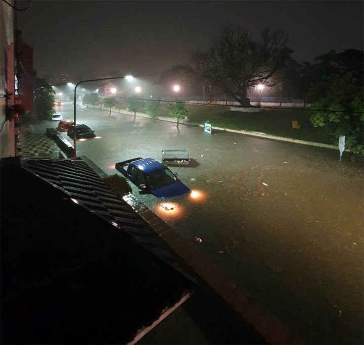 El tremendo temporal del sábado en Tucumán dejó imagenes impactantes. Foto: Panorama