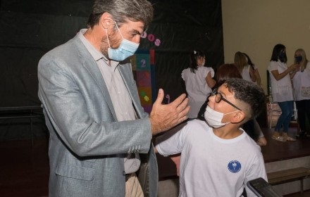 Giano celebró el inicio de clases en forma normal y totalmente presencial