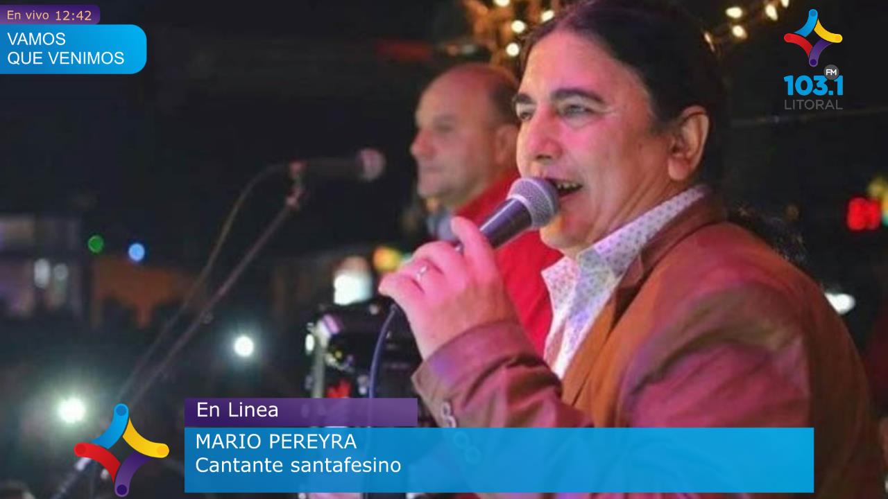 Mario Pereyra anticipó su show en la Fiesta Nacional del Mate
