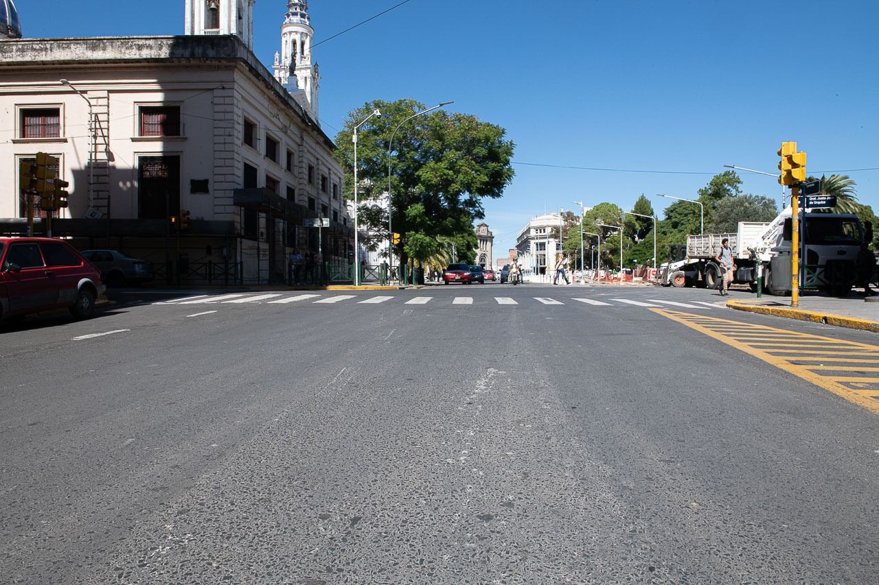 Por obras habrá modificaciones a la circulación vehicular en la zona céntrica