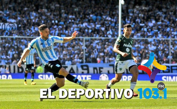 Racing goleó y se escapa