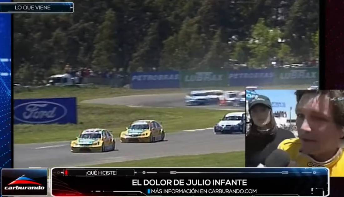 Infante y un recuerdo en Bahía Blanca Infante y un recuerdo en Bahía Blanca