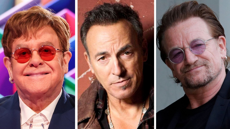 Las estrellas de rock se sumaron a una campaña en apoyo a refugiados ucranianos