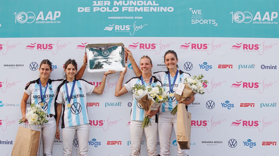 Argentina se consagró campeona del primer Mundial de Polo Femenino Argentina se consagró campeona del primer Mundial de Polo Femenino