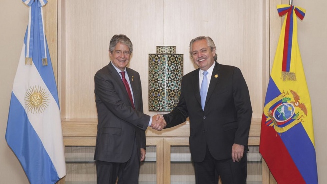 Fernández recibirá a su par de Ecuador con el objetivo de afianzar la relación bilateral Fernández recibirá a su par de Ecuador con el objetivo de afianzar la relación bilateral