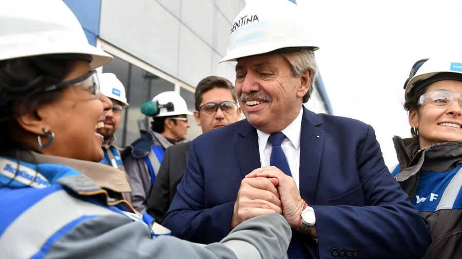 Fernández: «Aquí en Vaca Muerta tenemos gas para 200 años»